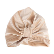 Load image into Gallery viewer, New Modern Baby Hat for Girls Autumn Winter Baby Cap Turban Great for Photography Props Elastic Infant Design