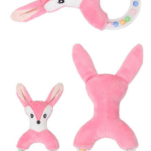Load image into Gallery viewer, Modern Luxury Baby Rattle Toys Rabbit Plush Baby Cartoon Bed Toys for Newborn Educational Toy Rabbit Bear Hand Bells For Kids and Baby