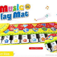 Load image into Gallery viewer, Trend Baby Piano Mats Music Carpets Children Touch Play Game Musical Carpet Mat Educational Toys Electronic Toy For Kids