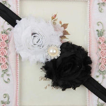 Load image into Gallery viewer, Handmade Flower Newborn Headwear Head Wrap Band Hairband Gift Toddlers For Baby Girls