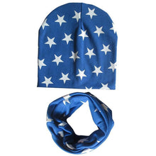 Load image into Gallery viewer, Modern Baby Boys & Girls Hat Scarf Set Beanie Boys Caps with Scarf for Kids In elegant Modern Design