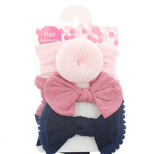 Load image into Gallery viewer, Nylon Baby Headband Bow Headbands For Cute Kids Girls Hair Girls Turban Hairband Children Bow
