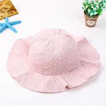 Load image into Gallery viewer, Baby Girl Summer Outdoor Beach Floral Lovely Lace Princess Bucket Sun Hat For Girls