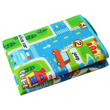Load image into Gallery viewer, Town City Traffic Baby Crawling Mat Foam Climbing Pad Green Road Children's Play Mat Carpet For Kids and Boys Rooms