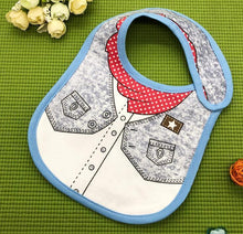 Load image into Gallery viewer, Luxury Modern Cotton Baby Bibs Waterproof Bandana Baby Girls boys Bibs & Burp Cloths Baby Clothing Product Towel