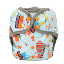 Load image into Gallery viewer, Baby Girl Pink One Size Cloth Diaper Cover Comfortable Nappy With Double Gusset Cartoon Designs Baby Boys Diapers