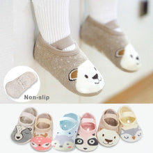 Load image into Gallery viewer, Fashion Unisex Baby Girls Boys Cute Non-slip Breathable Sock Cartoon Pattern Cotton Floor Stretchy Socks