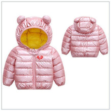 Load image into Gallery viewer, Infant Jacket 2020 Autumn Winter Baby Girls Jacket For Baby Coat Kids Warm Hooded Outerwear For Baby Boys Clothes Newborn Jacket