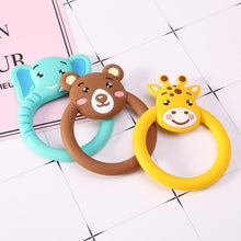 Load image into Gallery viewer, Baby Silicone Teether Pacifier Cartoon Teething Nursing Silicone BPA Free Toys For Baby KIds