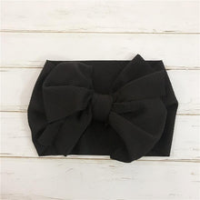 Load image into Gallery viewer, Modern retro Vintage Baby and Mom Textured Headwrap Pre-tied Turban Headband Bow Super Soft and Stretchy Hair Bows Kids Accessories for Girls and Moms