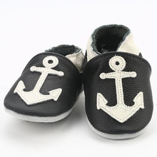 Load image into Gallery viewer, Newborn Soft Genuine Leather Anti Slip High Quality Baby Shoes First Walkers Baby Skid-Proof Shoes