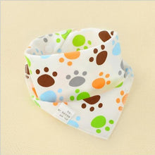 Load image into Gallery viewer, Infant Kids Baby Unisex Feeding Saliva Towel Dribble Triangle Bandana Bibs Burp Cloths Baby Gifts