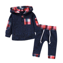 Load image into Gallery viewer, Newborn Baby Clothes Hoodies+Pant 2pcs Outfit Suit Costume Infant Clothing For Baby boys Set