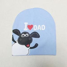 Load image into Gallery viewer, Modern Popular Baby Knitted Warm Cotton Beanie Hat cap For Toddler Baby Kids Cap for Girls & Boys I love Mama Prints Baby Hat Design