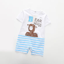 Load image into Gallery viewer, Luxury Baby Rompers Summer Style Baby Boy Girl Clothing Newborn Infant Short Sleeve Clothes Suit For Boys 1st Birthday