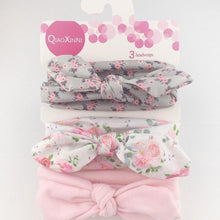 Load image into Gallery viewer, Baby Headband Flower Print Hair Wear for Newborn Baby Girl Headband for Little Girl Headbands Children Bow