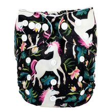 Load image into Gallery viewer, Baby Pocket Cloth Diaper Nappy Reusable Adjustable Washable No Inserts Nappie For Baby In Modern Printed Style