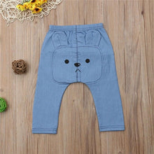 Load image into Gallery viewer, Cute Baby Pants Jeans Fashion Baby Boys Girls Pants Animal Print Long Trousers Bottoms Kids Trousers Children Pant