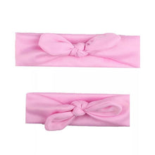 Load image into Gallery viewer, Mother & Baby Headbands Print Floral Elastic Hair Bands Parent-Child Hair Accessories Bow For Baby Girls Bow in Modern Design