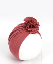 Load image into Gallery viewer, New Fashion Elegant Flower Baby Hat Newborn Elastic Baby Turban Hats for Girls In Modern Design