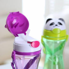 Load image into Gallery viewer, Baby Cartoon Drink Water Straw Cup for Kids Cute Juice Training Bottle Cups Infant Learn Drinking Bottles For Baby