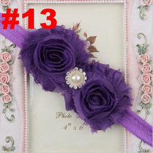 Load image into Gallery viewer, Handmade Flower Newborn Headwear Head Wrap Band Hairband Gift Toddlers For Baby Girls