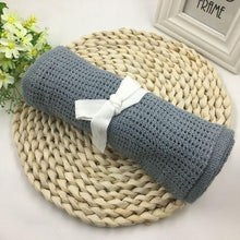 Load image into Gallery viewer, Baby Blanket Cotton Super Soft Blankets Newborn Swaddle Infant Wrap Bath Towel Girl Boy Stroller
