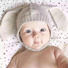 Load image into Gallery viewer, Baby Rabbit Ears Hat Infant Toddler Knitted Caps for Baby Bunny Beanie Hats Accessories