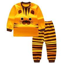 Load image into Gallery viewer, Baby Boy Clothes Cotton Clothing Sets Cartoon Long-sleeved T-shirt Pants Infant Clothes 2pcs Ste For Boys and Girls Kids
