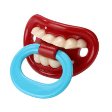 Load image into Gallery viewer, Silicone Baby Lip Pacifier Kiss Pink Rose Red Lip Shape Teeth Soothers Funny Baby Pacifiers For Baby and For Kids