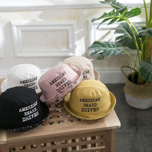 Load image into Gallery viewer, Children Summer Hat Double Sided Sun Caps For Boys And Girls Letter Printing Fisherman In Modern New Design