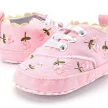 Load image into Gallery viewer, Baby Girl Shoes White Lace Soft Shoe Prewalker Walking Toddler Kids Shoes First Walker