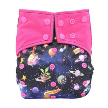 Load image into Gallery viewer, All-In-One Cloth Diaper for Baby Bamboo Charcoal Eco-friendly Baby Cloth Diaper