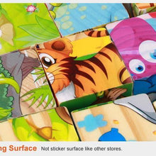 Load image into Gallery viewer, 1Set Nine Blocks Six-sided 3D Wooden Cube Puzzle Toys For Children Kids Educational Toys Funny Games