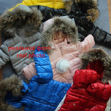 Load image into Gallery viewer, Winter Snowsuit for Climbing Babyboy Jacket Outdoor Infant Clothes for Girls/Boys For Ski And Winter