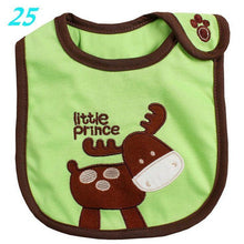 Load image into Gallery viewer, Cartoon Cotton Baby Bib Infant Saliva Towels Baby Waterproof Bibs Newborn Wear Babies Accessories