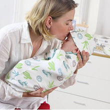 Load image into Gallery viewer, Baby Swaddle Blanket With Cap Swaddle Wrap Swaddling bag Baby Sleeping Bag