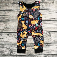 Load image into Gallery viewer, Baby Girls Rompers Fashion Spring Clothes Sleeveless Jumpsuit OutfitsIn Colorful Modern Design