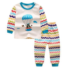 Load image into Gallery viewer, Baby Boy Clothes Cotton Clothing Sets Cartoon Long-sleeved T-shirt Pants Infant Clothes 2pcs Ste For Boys and Girls Kids