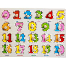 Load image into Gallery viewer, Kid Early Educational Table With Shapes of Vegetables and Animals Baby Hand Grasp Wooden Puzzle Toy Alphabet And Digit Learning Education Child Wood Toy