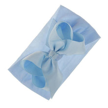 Load image into Gallery viewer, Baby Girls Headbands Hair Accessories Turban Solid Head wear Hair Band Bow Girl Accessories