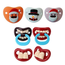 Load image into Gallery viewer, Modern Intereting Food Grade Silicone Funny Baby Pacifiers Nipple Teethers Toddler Pacifier For Baby Boys and Girls