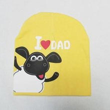 Load image into Gallery viewer, Modern Popular Baby Knitted Warm Cotton Beanie Hat cap For Toddler Baby Kids Cap for Girls & Boys I love Mama Prints Baby Hat Design