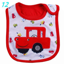 Load image into Gallery viewer, Cartoon Cotton Baby Bib Infant Saliva Towels Baby Waterproof Bibs Newborn Wear Babies Accessories