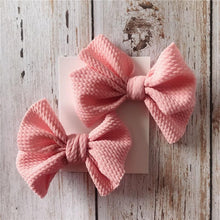 Load image into Gallery viewer, Modern Handmade Bow Clasp For Baby Girl Hair Accessories Hair Bow Clips hairbows for Toddlers