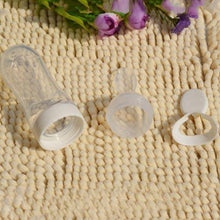 Load image into Gallery viewer, Safety Infant Baby Silicone Feeding With Spoon Feeder Food Rice Cereal Bottle For Best Gift For Kids and Baby