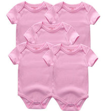 Load image into Gallery viewer, 5 PC Baby Summer High Quality Striped Rompers Jumpsuit For Boy & Girls Comfortable Clothes