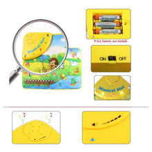 Load image into Gallery viewer, Music Animal Voice Singing Piano Farm Baby Play Gym Mat Baby Game Carpet Baby Toy