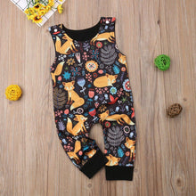 Load image into Gallery viewer, Baby Girls Rompers Fashion Spring Clothes Sleeveless Jumpsuit OutfitsIn Colorful Modern Design