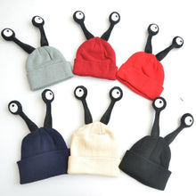 Load image into Gallery viewer, Funny Kids Hats Boys Girls Caps Long Eye Knitted Winter Hats Crochet For Kids In Modern Interesting Design
